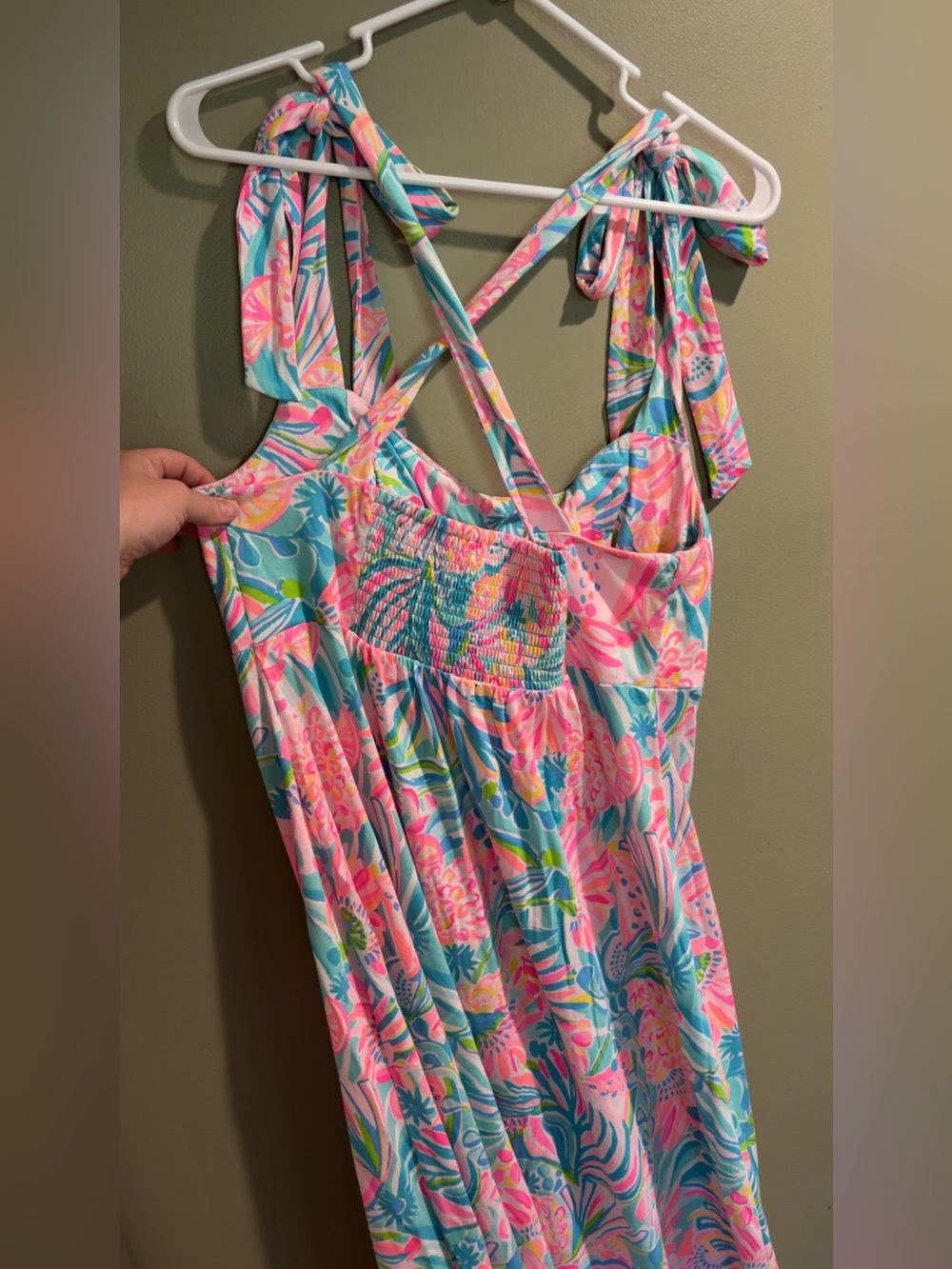 Lily Pulitzer Maxi Dress size 12 - Picture 3 of 4